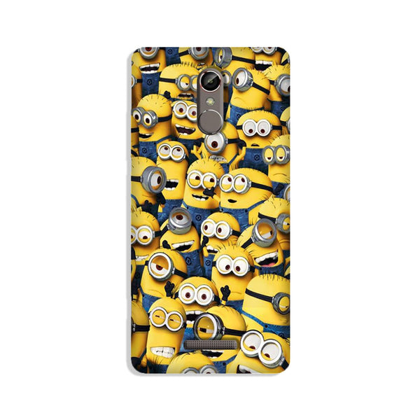 Minions Case for Gionee S6s  (Design - 126)