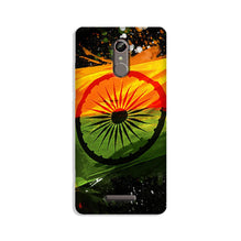 Indian Flag Mobile Back Case for Gionee S6s  (Design - 137)