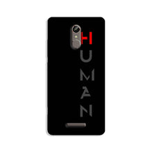 Human Mobile Back Case for Gionee S6s  (Design - 141)