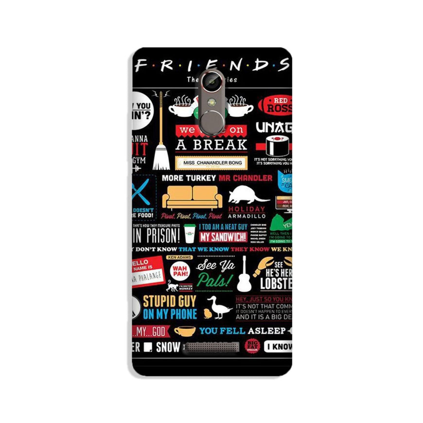 Friends Case for Gionee S6s  (Design - 145)