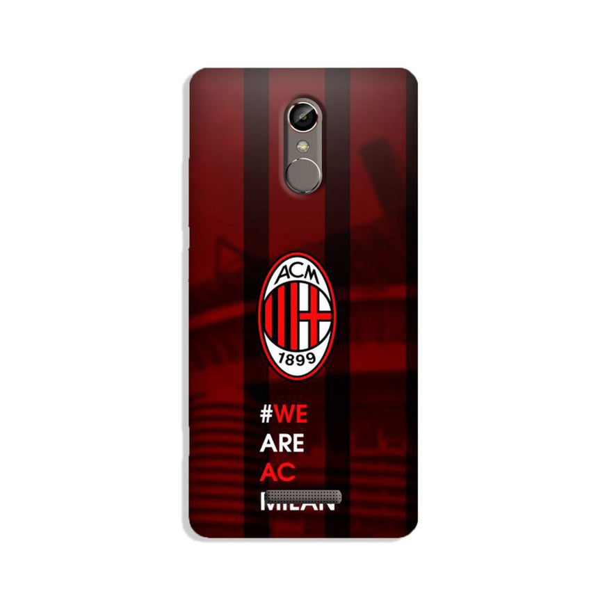 AC Milan Case for Gionee S6s  (Design - 155)