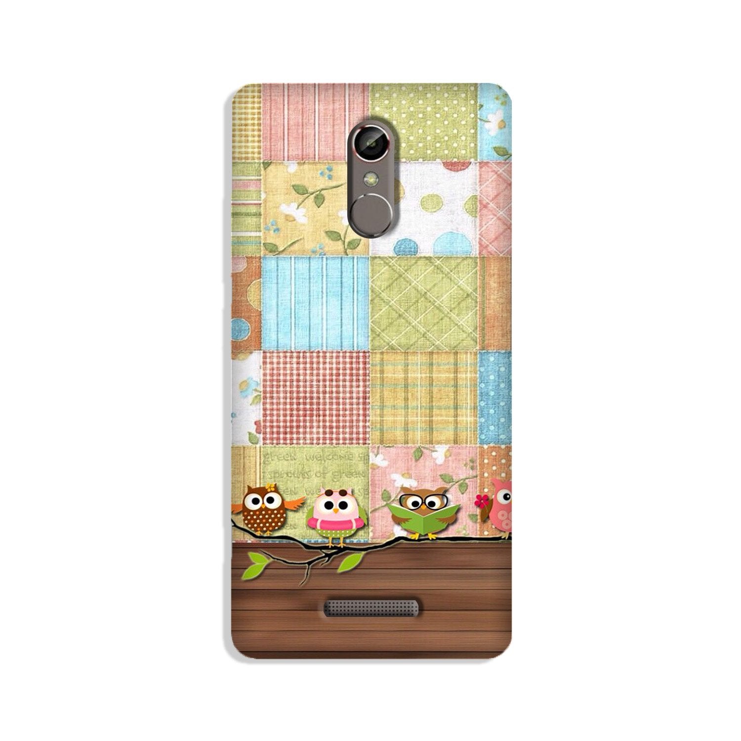 Owls Case for Gionee S6s (Design - 202)