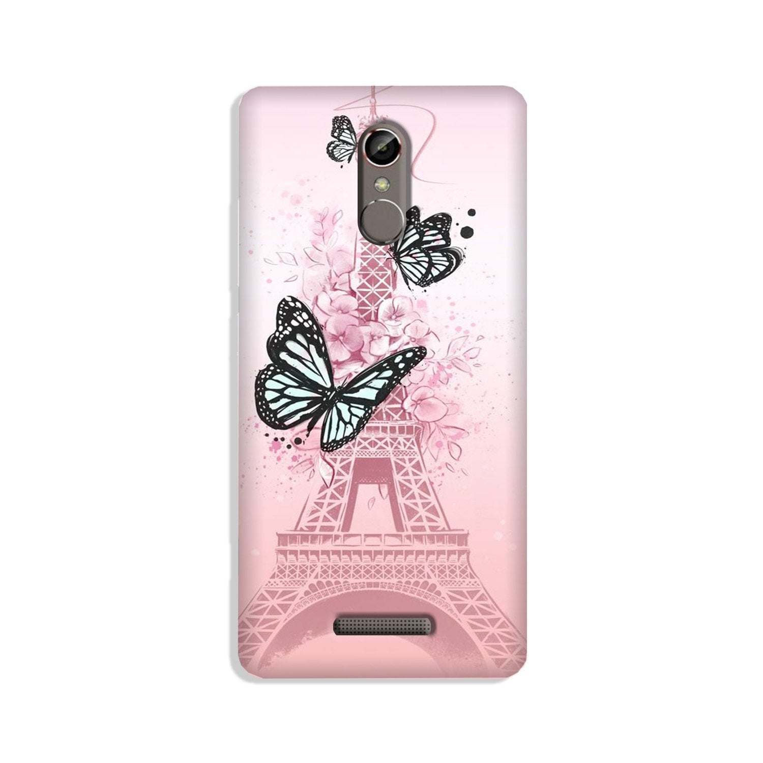 Eiffel Tower Case for Gionee S6s (Design No. 211)