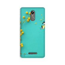 Flowers Girl Mobile Back Case for Gionee S6s (Design - 216)