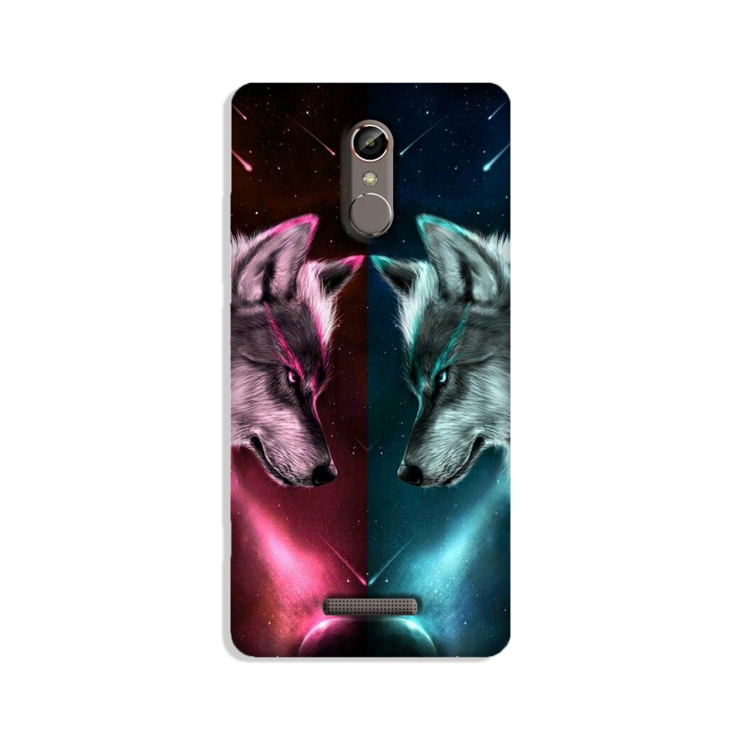 Wolf fight Case for Gionee S6s (Design No. 221)