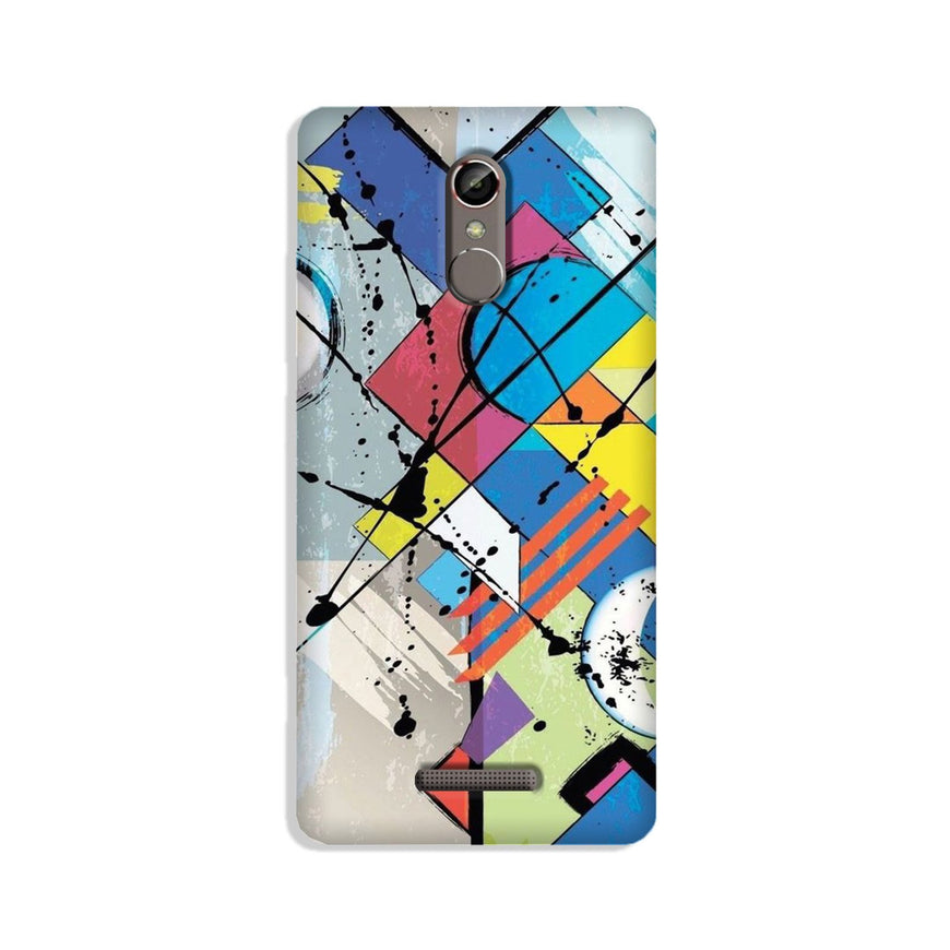 Modern Art Case for Gionee S6s (Design No. 235)
