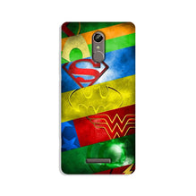 Superheros Logo Mobile Back Case for Gionee S6s (Design - 251)