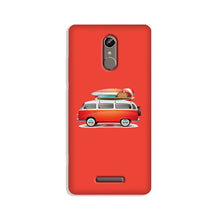 Travel Bus Mobile Back Case for Gionee S6s (Design - 258)