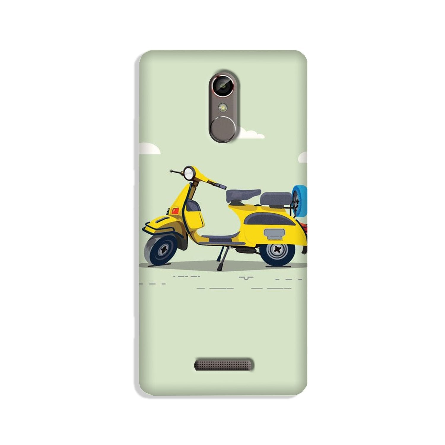 Vintage Scooter Case for Gionee S6s (Design No. 260)