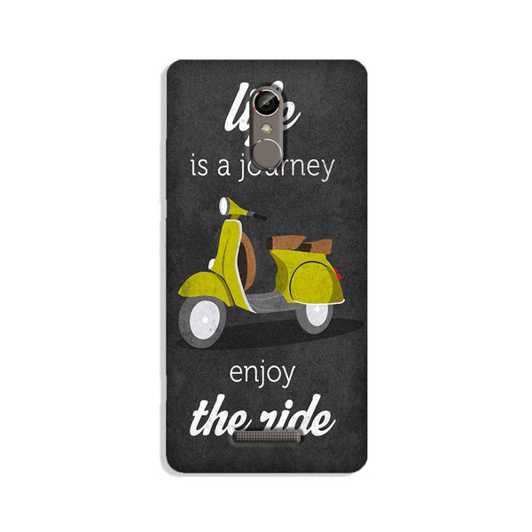 Life is a Journey Case for Gionee S6s (Design No. 261)