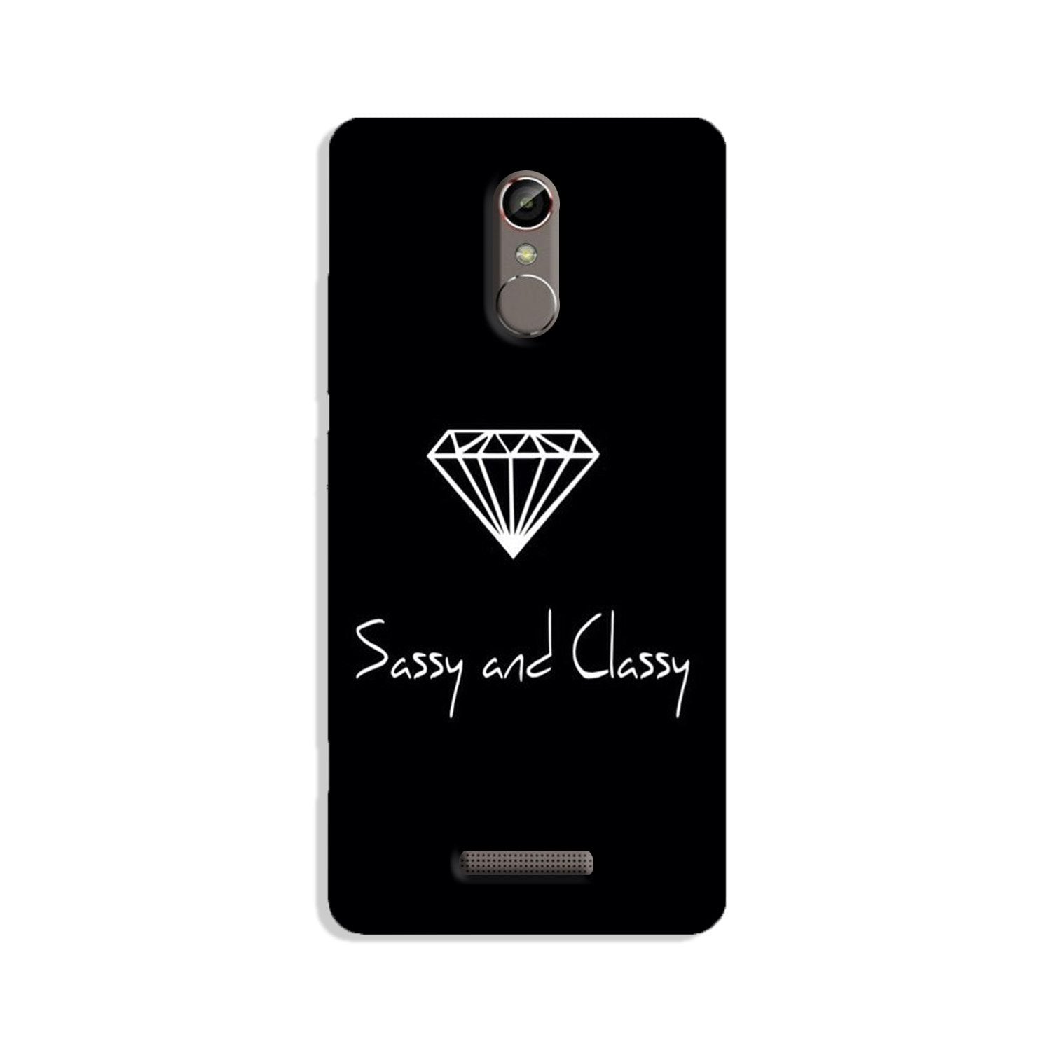 Sassy and Classy Case for Gionee S6s (Design No. 264)