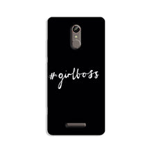 #GirlBoss Mobile Back Case for Gionee S6s (Design - 266)