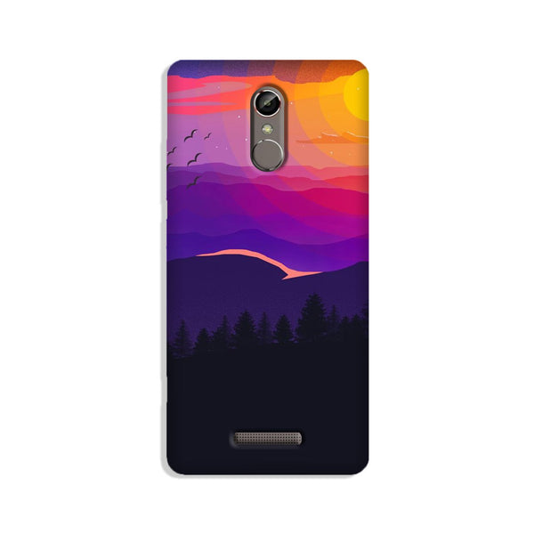 Sun Set Case for Gionee S6s (Design No. 279)