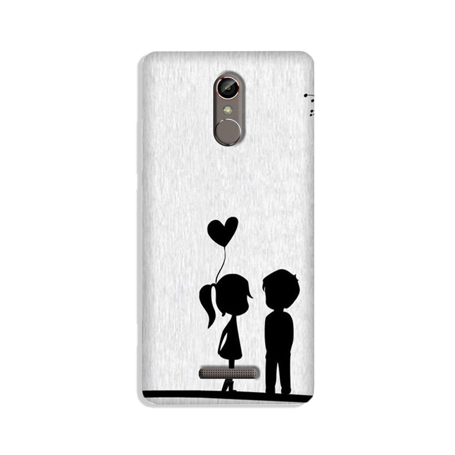 Cute Kid Couple Case for Gionee S6s (Design No. 283)