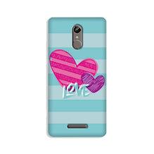 Love Mobile Back Case for Gionee S6s (Design - 299)