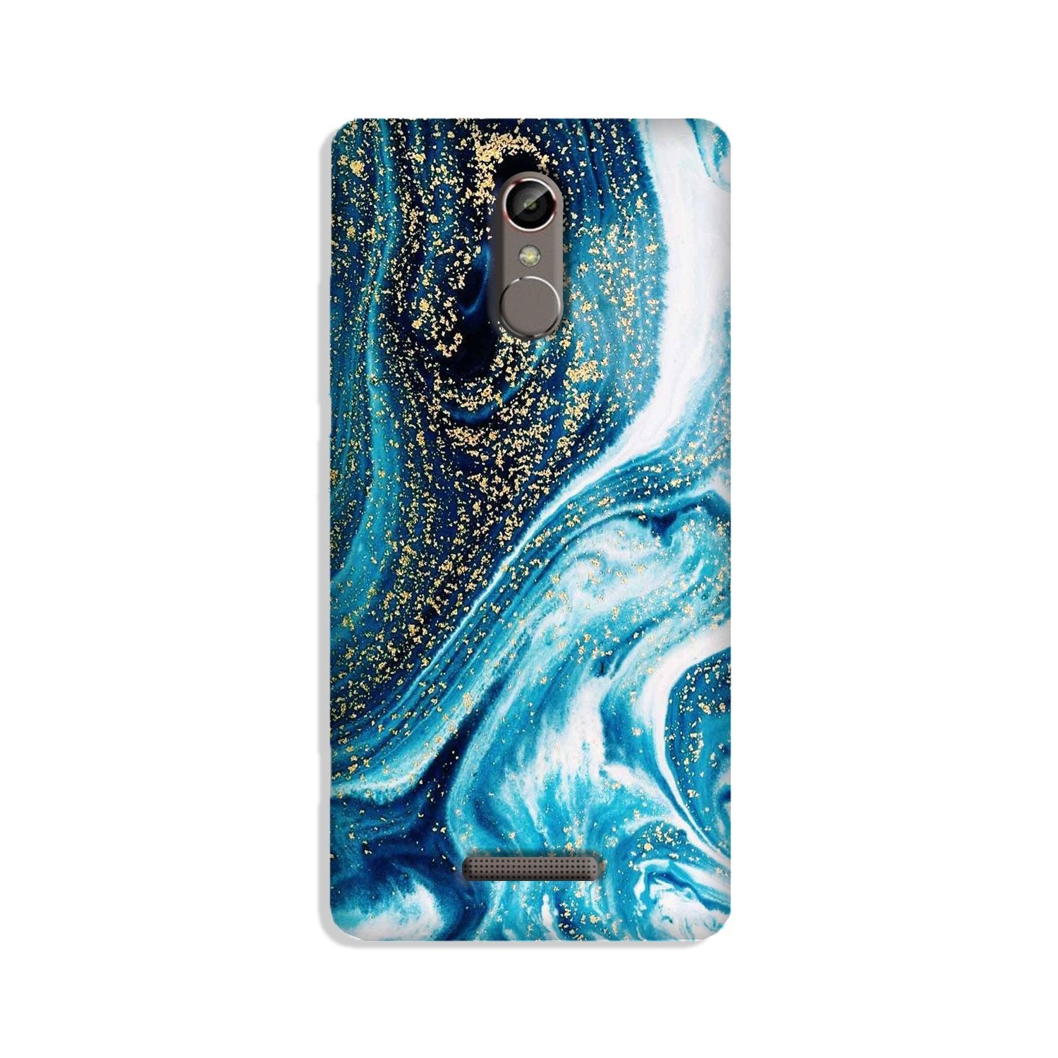 Marble Texture Mobile Back Case for Gionee S6s (Design - 308)