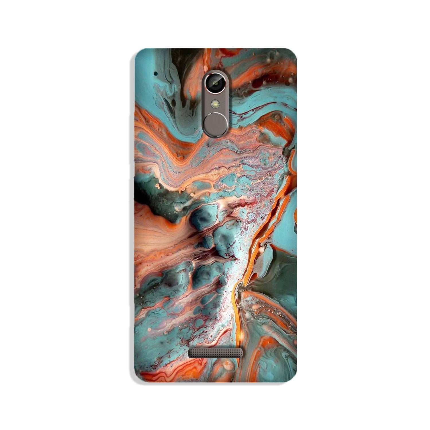 Marble Texture Mobile Back Case for Gionee S6s (Design - 309)