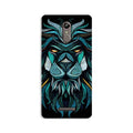 Lion Mobile Back Case for Gionee S6s (Design - 314)