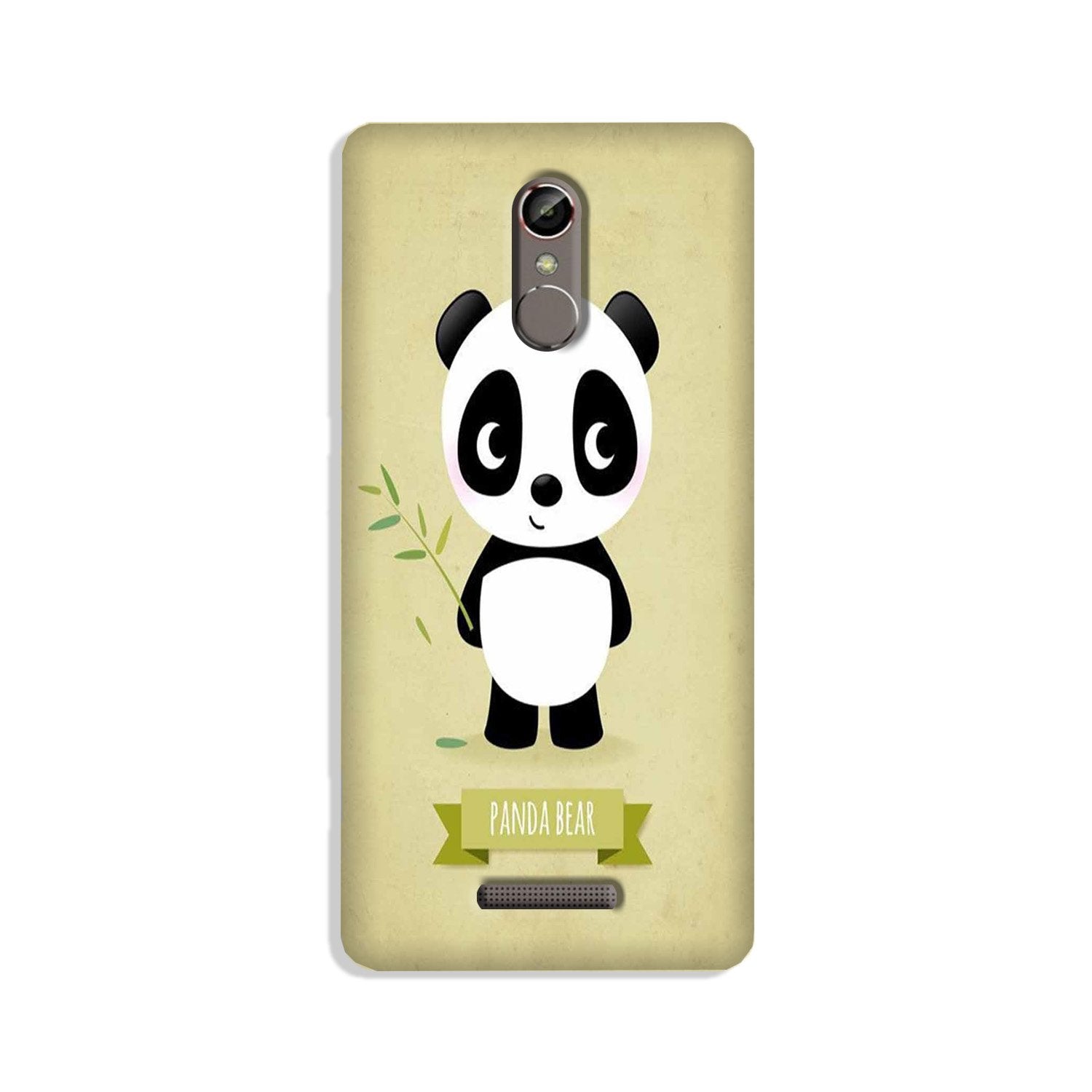 Panda Bear Mobile Back Case for Gionee S6s (Design - 317)