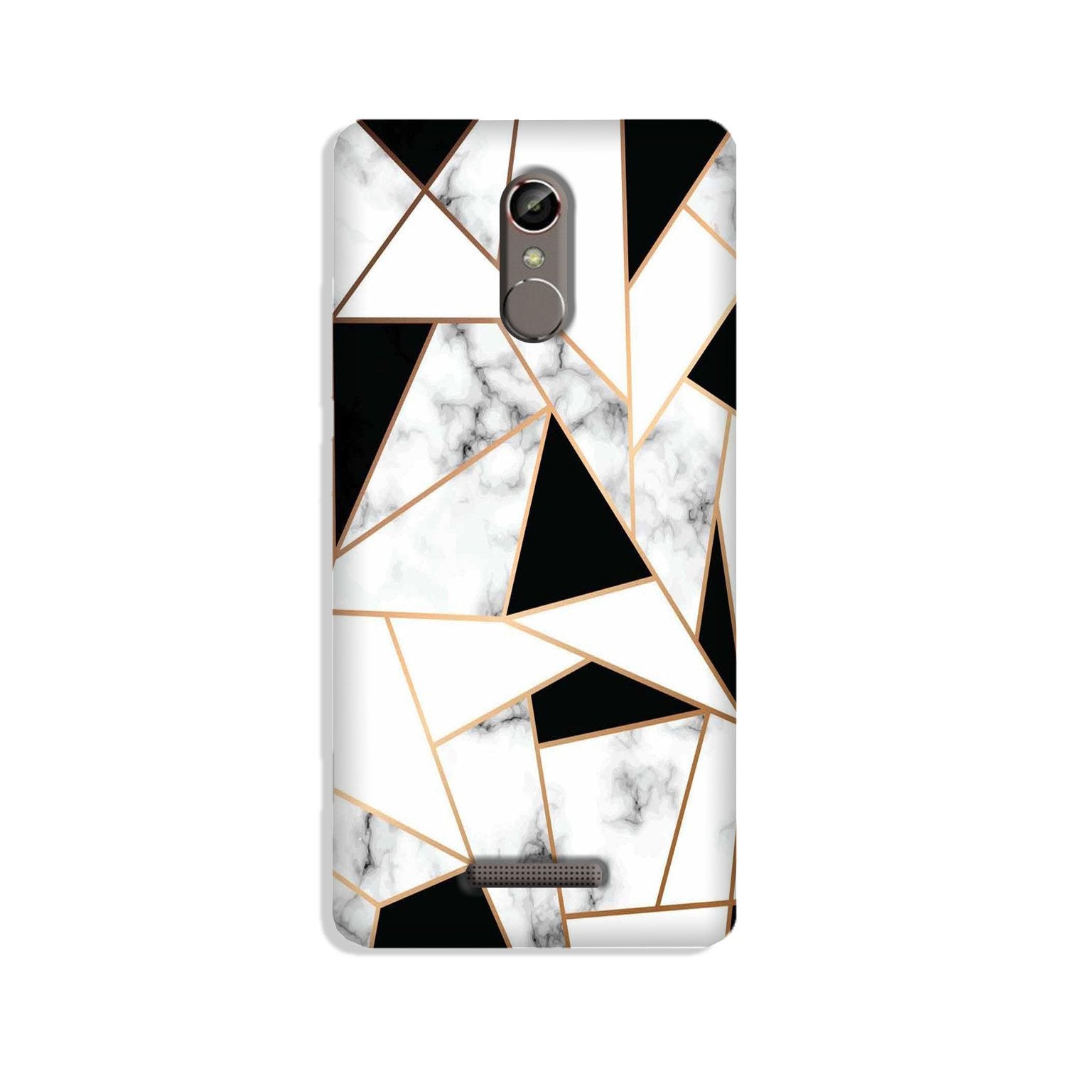 Marble Texture Mobile Back Case for Gionee S6s (Design - 322)