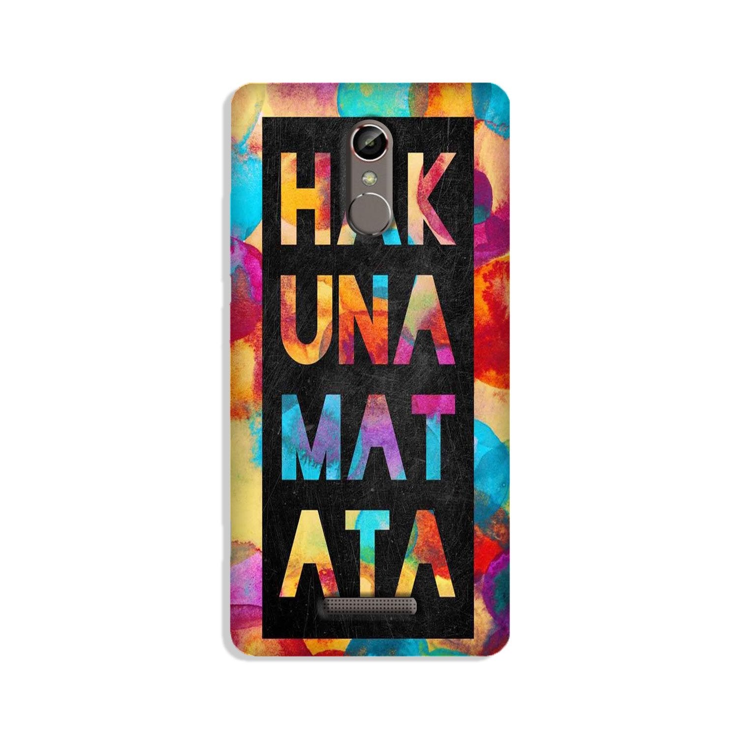 Hakuna Matata Mobile Back Case for Gionee S6s (Design - 323)