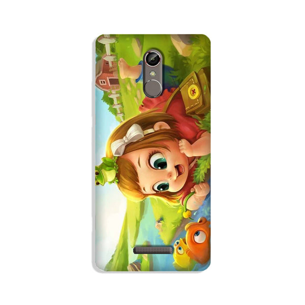 Baby Girl Mobile Back Case for Gionee S6s (Design - 339)
