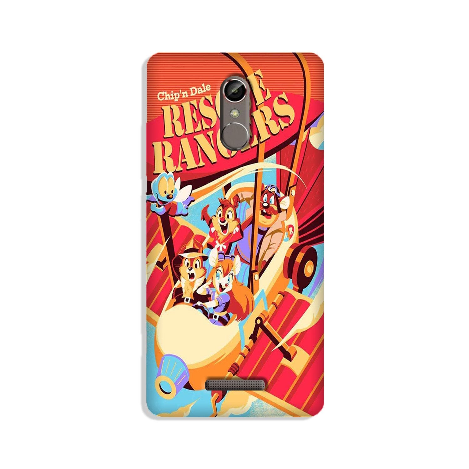 Rescue Rangers Mobile Back Case for Gionee S6s (Design - 341)