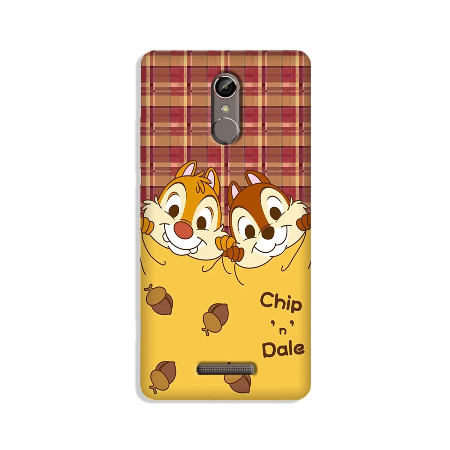 Chip n Dale Mobile Back Case for Gionee S6s (Design - 342)