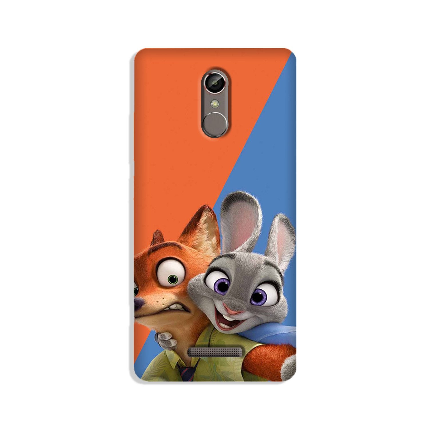Cartoon Mobile Back Case for Gionee S6s (Design - 346)