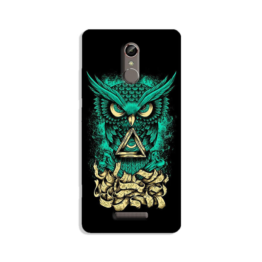 Owl Mobile Back Case for Gionee S6s (Design - 358)