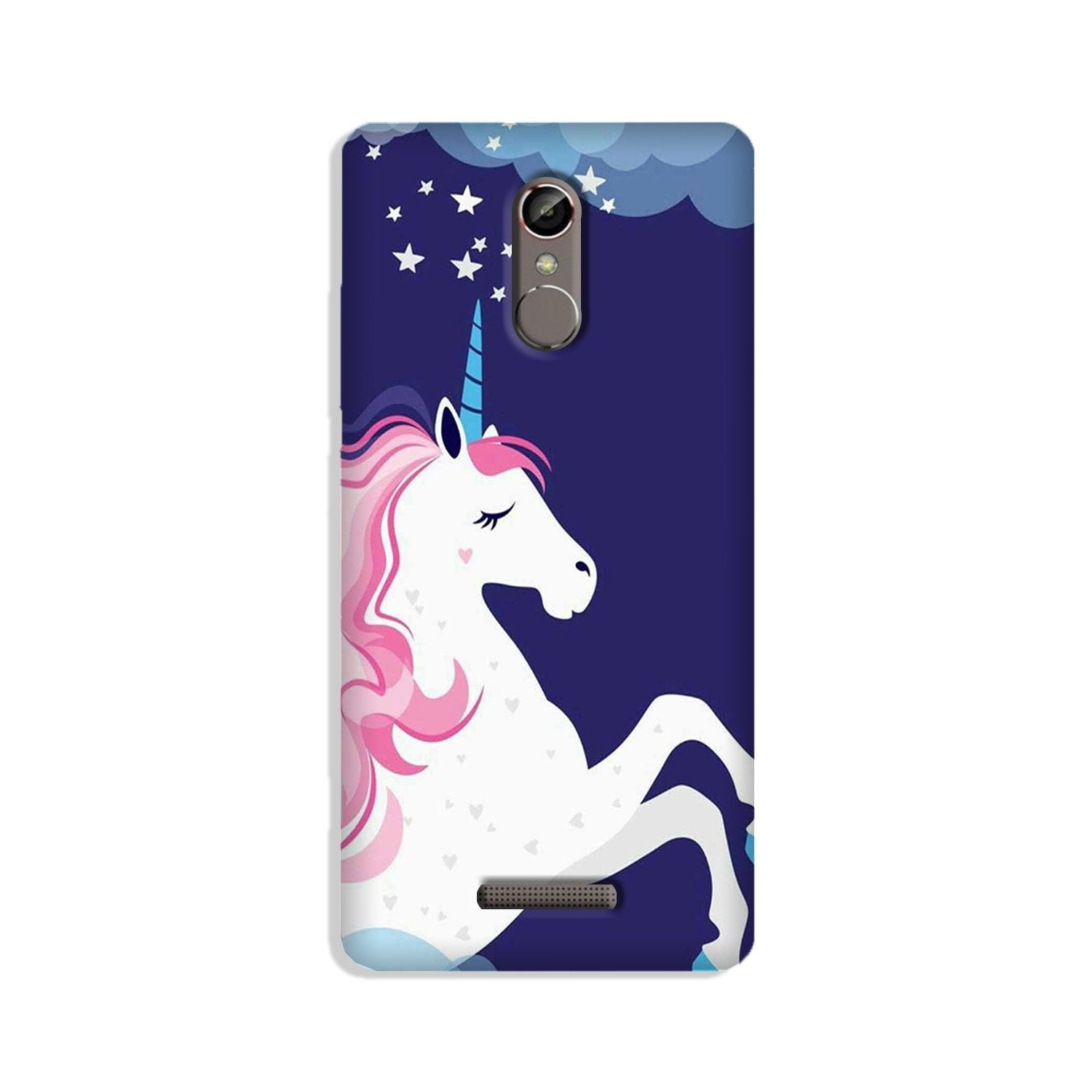 Unicorn Mobile Back Case for Gionee S6s (Design - 365)