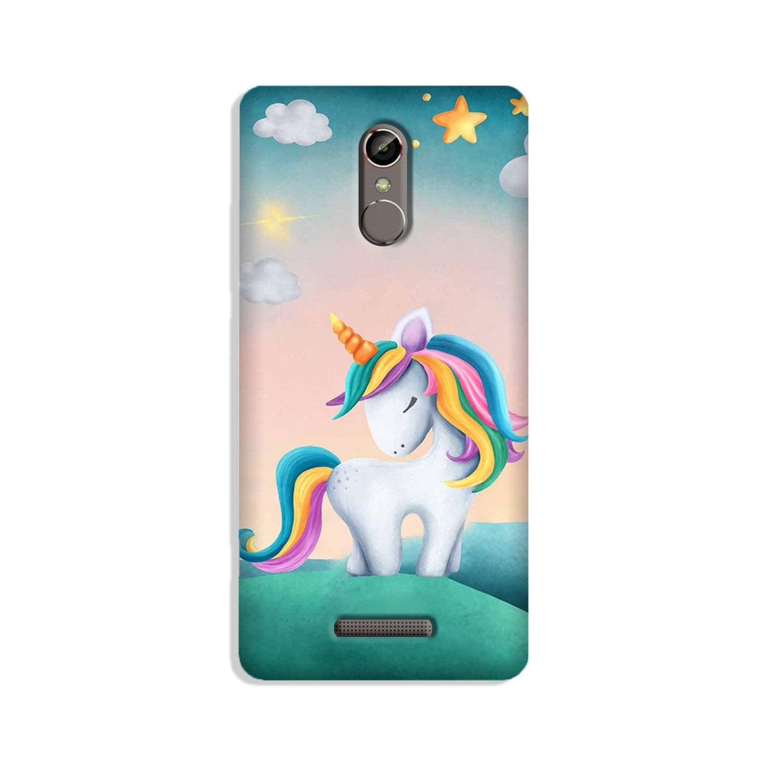 Unicorn Mobile Back Case for Gionee S6s (Design - 366)