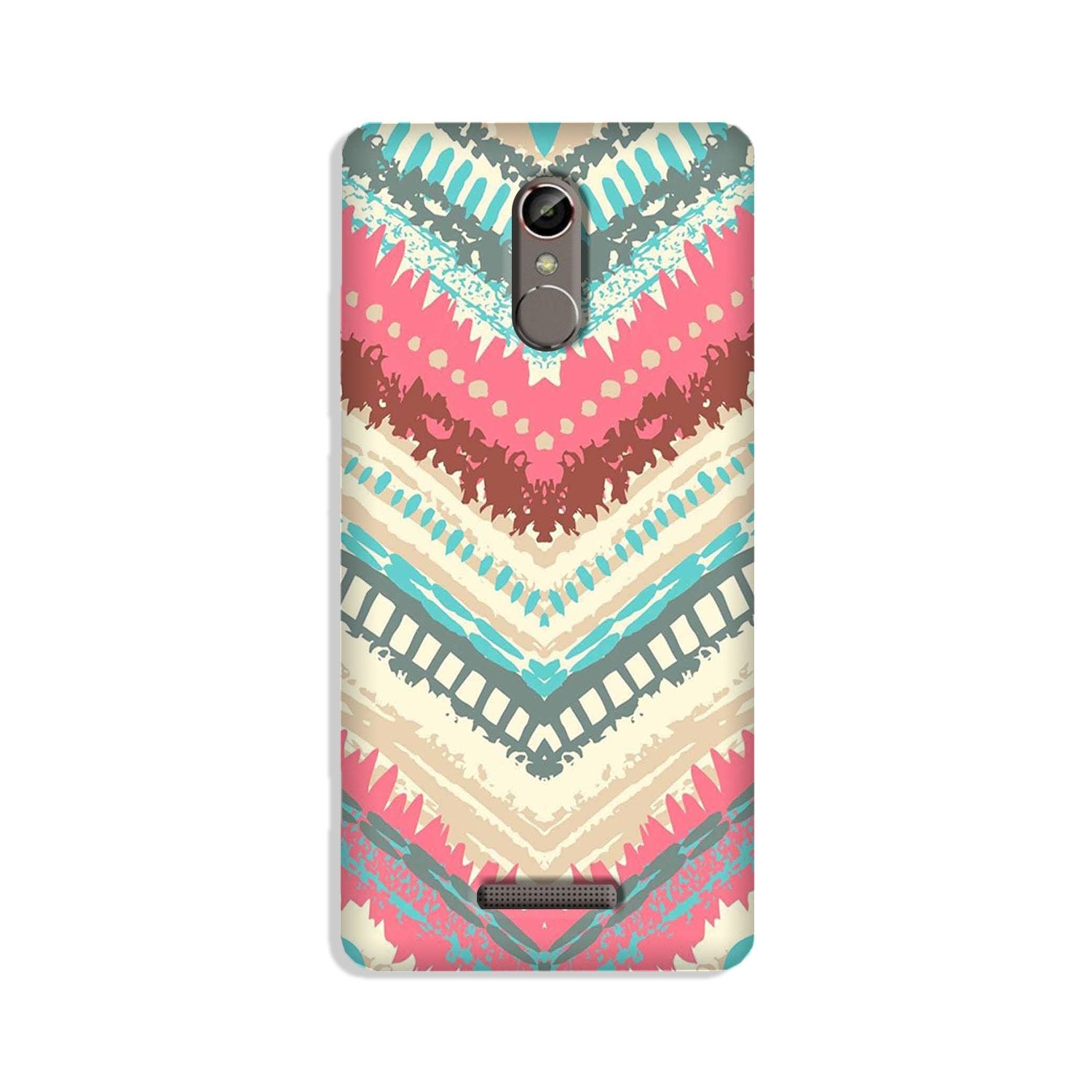 Pattern Mobile Back Case for Gionee S6s (Design - 368)