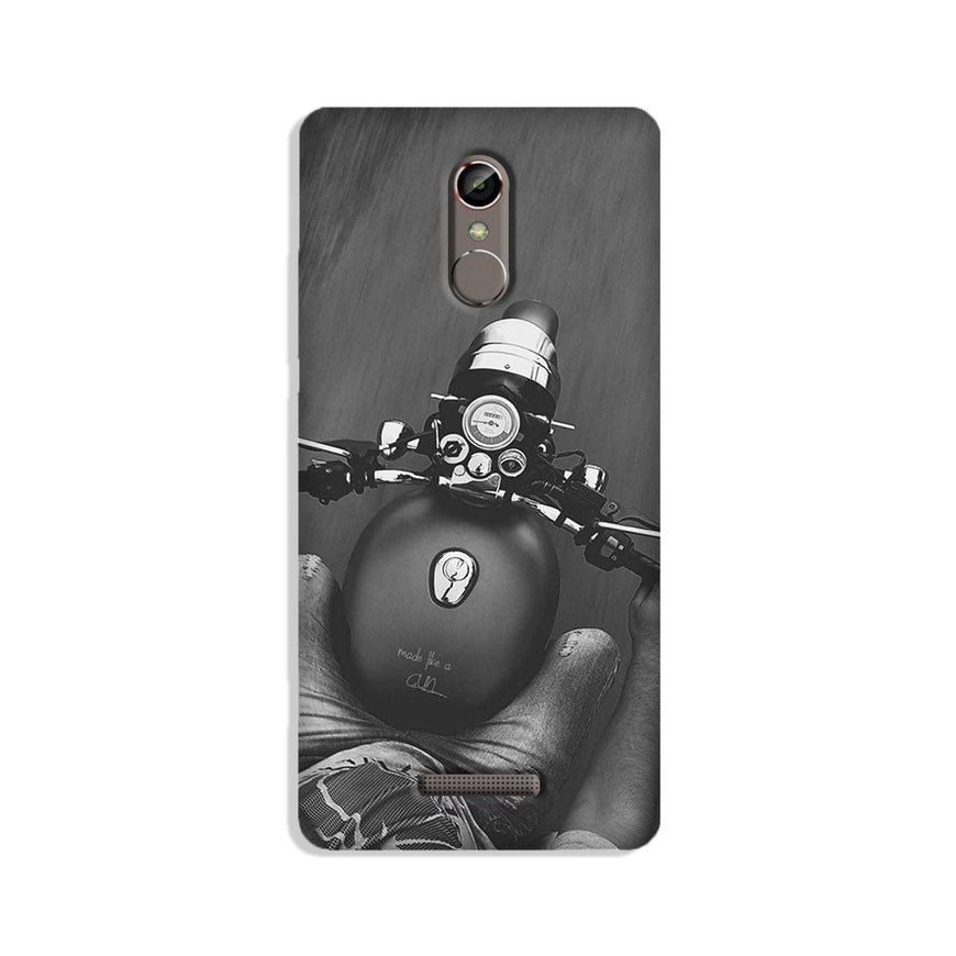 Royal Enfield Mobile Back Case for Gionee S6s (Design - 382)