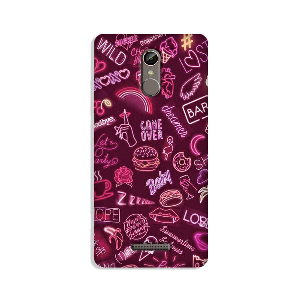 Party Theme Mobile Back Case for Gionee S6s (Design - 392)