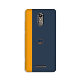 Oneplus Logo Mobile Back Case for Gionee S6s (Design - 395)