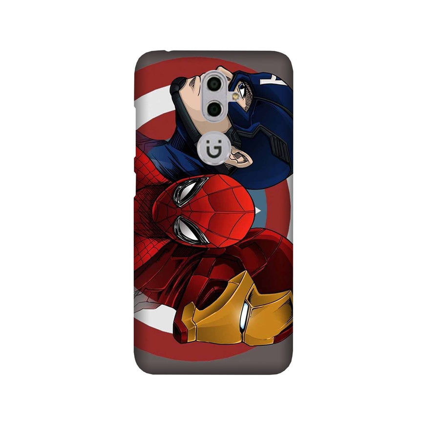 Superhero Mobile Back Case for Gionee S9 (Design - 311)