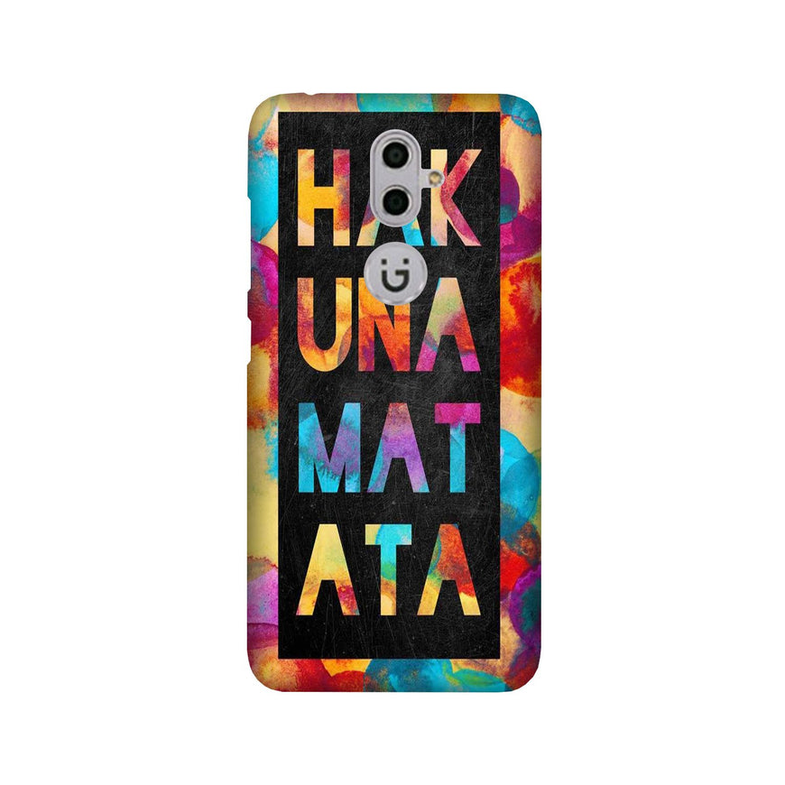 Hakuna Matata Mobile Back Case for Gionee S9 (Design - 323)