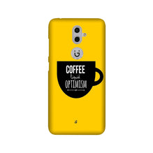 Coffee Optimism Mobile Back Case for Gionee S9 (Design - 353)