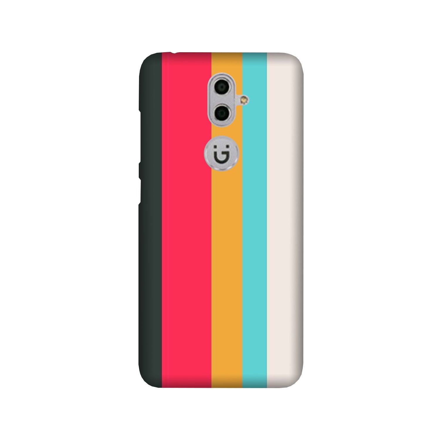 Color Pattern Mobile Back Case for Gionee S9 (Design - 369)
