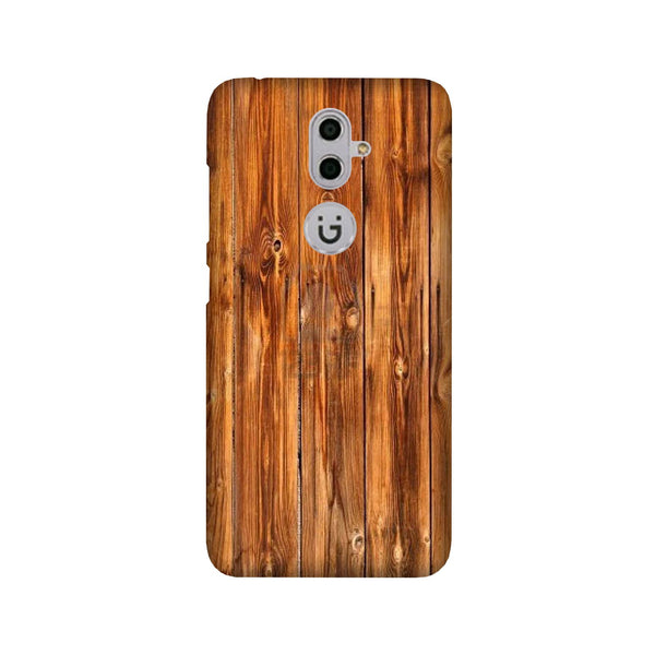 Wooden Texture Mobile Back Case for Gionee S9 (Design - 376)