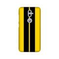Black Yellow Pattern Mobile Back Case for Gionee S9 (Design - 377)