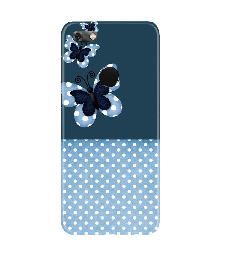 White dots Butterfly Case for Gionee M7 / M7 Power