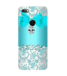 Shinny Blue Background Mobile Back Case for Gionee M7 / M7 Power (Design - 32)