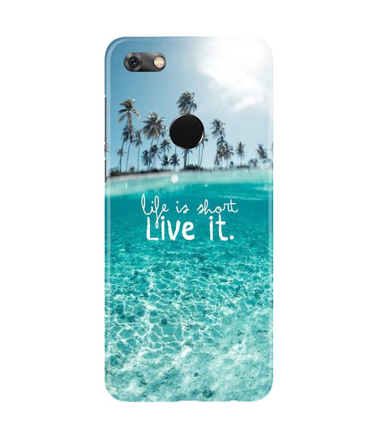 Life is short live it Case for Gionee M7 / M7 Power