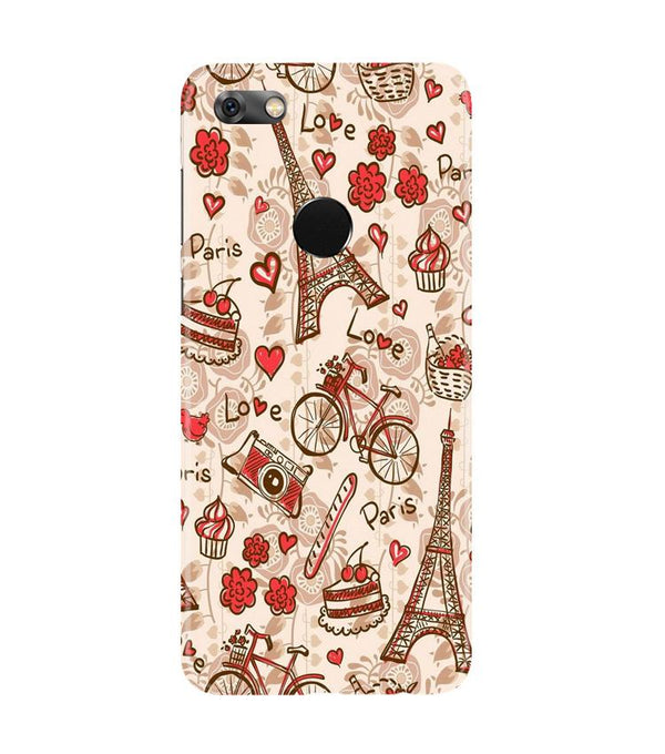 Love Paris Case for Gionee M7 / M7 Power  (Design - 103)
