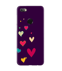 Purple Background Mobile Back Case for Gionee M7 / M7 Power  (Design - 107)