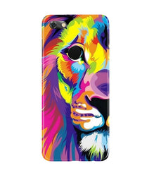 Colorful Lion Mobile Back Case for Gionee M7 / M7 Power  (Design - 110)