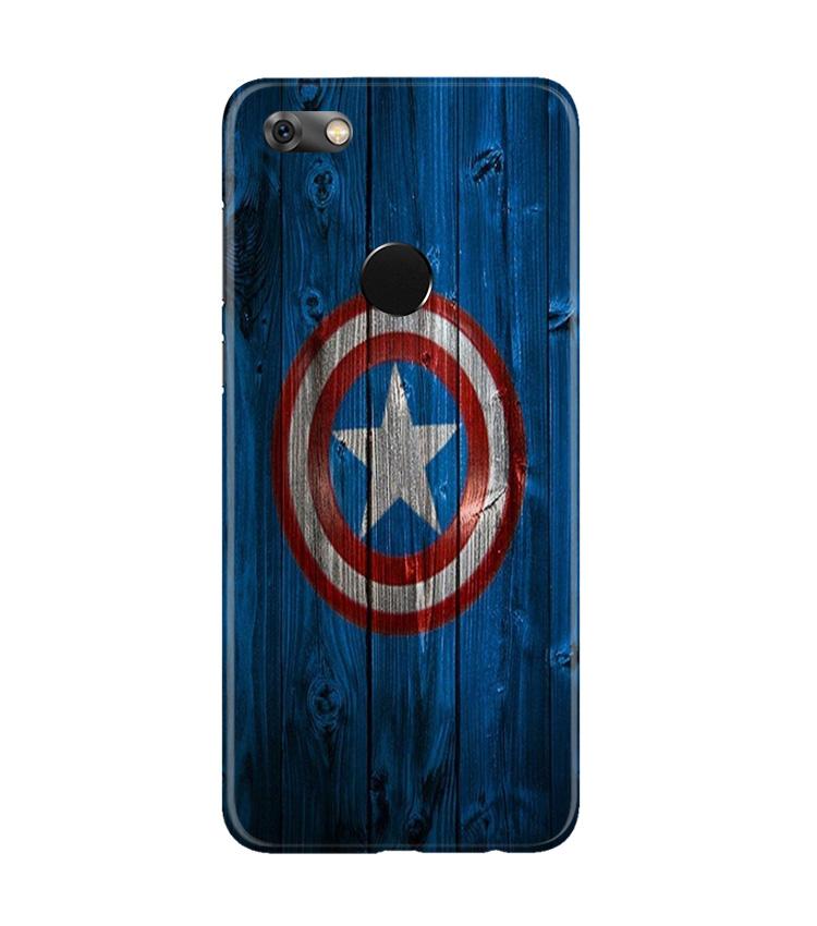 Captain America Superhero Case for Gionee M7 / M7 Power(Design - 118)