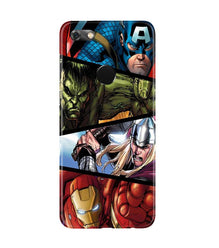 Avengers Superhero Mobile Back Case for Gionee M7 / M7 Power  (Design - 124)